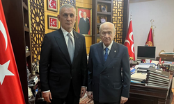 TFF Başkanı Hacıosmanoğlu'ndan Bahçeli'ye ziyaret