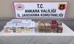 Ankara'da yolcuların valizinden 660 paket kaçak sigara ve 290 paket pipo tütünü çıktı