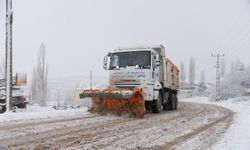 Altındağ'da 24 saat kar nöbeti