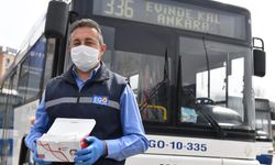 Ankara'da ücretsiz maske dağıtımı başladı