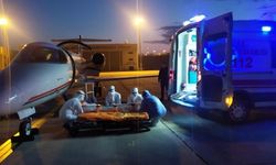 Sudan'daki Covid-19'lu vatandaş ambulans uçakla yurda getirildi