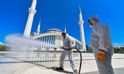 Büyükşehir’den ibadete açılacak camilerde temizlik ve dezenfeksiyon