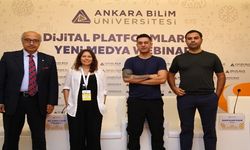 Ankara Bilim Üniversitesi'nde 'Dijital platformlar ve yeni medya Webinar'ı düzenlendi