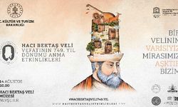 Hacı Bektaş Veli Türbe ve Müzesinde anma etkinliği