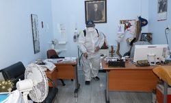 Çankaya'da dezenfekte çalışmaları sürüyor