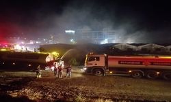 Başkent'te kargo şirketine ait depoda yangın çıktı