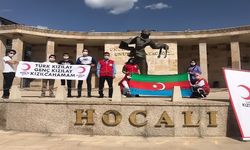 Genç Kızılay'dan Azerbaycan'a destek mesajı