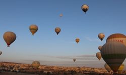 Kapadokya'da balon turları iptal edildi