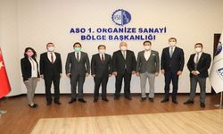 Belarus Büyükelçisi Viktor Rybak ASO 1. OSB'yi ziyaret etti