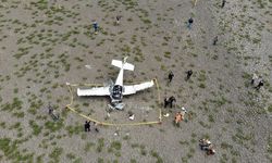 Büyükçekmece'de düşen uçağın genç pilotu hayatını kaybetti