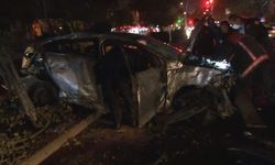 Ankara'da sıkışmalı trafik kazası: 2 yaralı