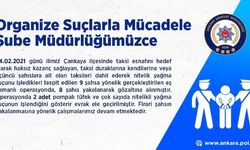 Ankara'da taksicilere dadanan şehir eşkıyalarına operasyon