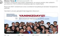 Ankara Büyükşehir Belediyesi YKS ödemesi desteği sözünü tuttu