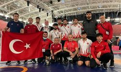 U23 Avrupa Güreş Şampiyonası'nda Grekoromen Milli Takımı 3. oldu