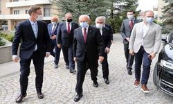 Kılıçdaroğlu, AB Türkiye Delegasyonu Başkanı Landrut ile bir araya geldi
