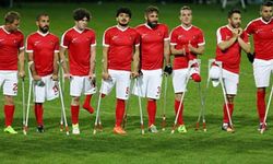 Ampute Futbol Milli Takımı, Gürcistan'ı 10-0 yendi