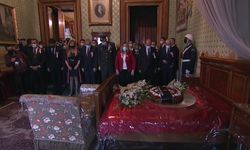 Gazi Mustafa Kemal Atatürk, vefatının 83'üncü yıl dönümünde Dolmabahçe Sarayı'nda anıldı