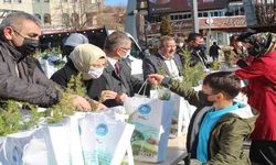 Akyurt Belediyesi'nden 5 bin fidan