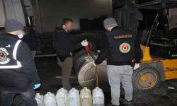 Gürbulak'ta rekor miktarda sıvı uyuşturucu ele geçirildi
