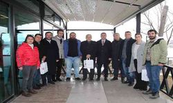 Gölbaşı Belediye Başkanı Şimşek, basın mensupları ile bir araya geldi