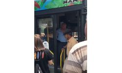Başkent'te otobüs şoförü ve yolcu çıkan kavgada birbirine girdi