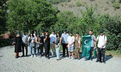 Yeşilay ve basın mensupları Kıbrıs Kanyonunu gezdi