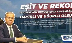 Polatlı Belediye Başkanı Yıldızkaya'dan belediye personeline promosyon müjdesi