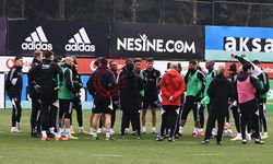 Beşiktaş'ta Kasımpaşa maçı hazırlıklarını Başkan Çebi de takip etti