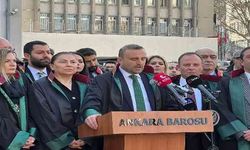 Ankara Barosu'ndan anlamlı yürüyüş