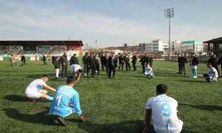Gölbaşı Belediye Başkanı Şimşek, "İlçe Ocaklar Futbol Turnuvası" açılış maçına katıldı