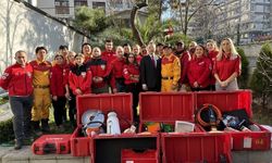 Tayvanlılar ekipmanlarını Türkiye'ye verdi