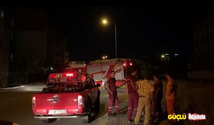 Ankara’da boş arazide çıkan yangın paniğe neden oldu