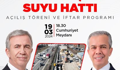Polatlı içme suyu hattı açılıyor