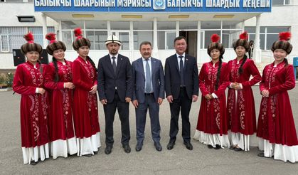Gölbaşı ile Kırgız Balıkçı kenti kardeş şehir oldu