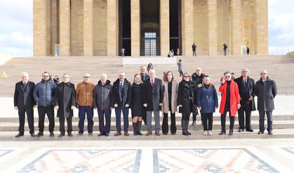 Ankara Kitapçılar Odası’ndan Anıtkabir ziyareti