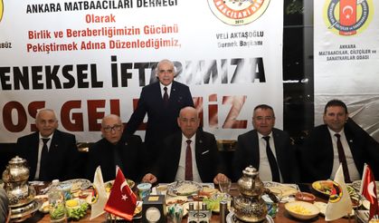Ankara’da Matbaacılar aynı sofrada buluştu