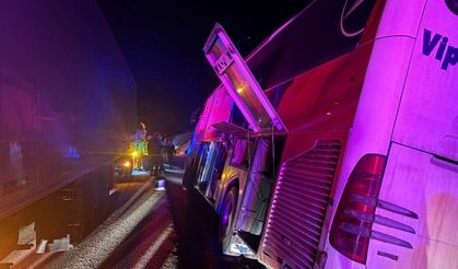 Kahramanmaraş-Trabzon seferinde otobüs kazası