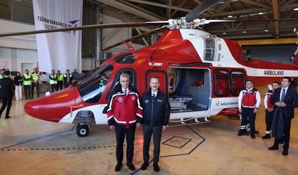 GÖKBEY hava ambulansı için test uçuşu yapıldı