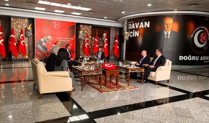 MHP’nin ilk bayram misafiri DSP oldu