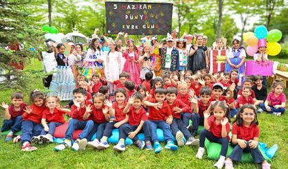 Altındağ’da atık malzemeler defilede sergilendi