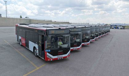 Ankara’da EGO filosuna 15 yeni otobüs eklendi