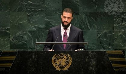 Eş-Şara'dan BM kürsüsünde İsrail'e Golan mesajı