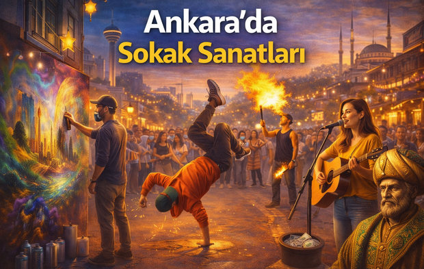 Ankara’da Sokak Sanatları: Başkentin Açık Hava Sanatı