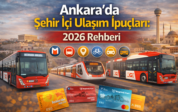 Ankara’da Şehir İçi Ulaşım İpuçları: 2026 Rehberi