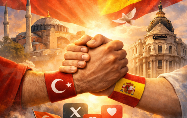 Sosyal medyada Türkiye–İspanya yakınlaşması