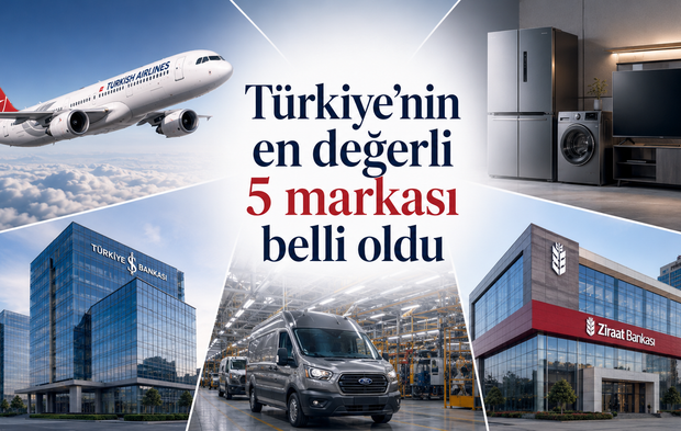 Türkiye’nin en değerli 5 markası belli oldu