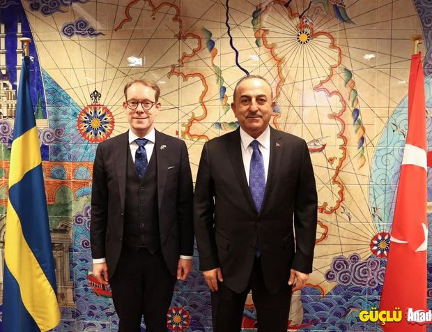 İsveçli Bakan Billström ve Bakan Çavuşoğlu görüşecek