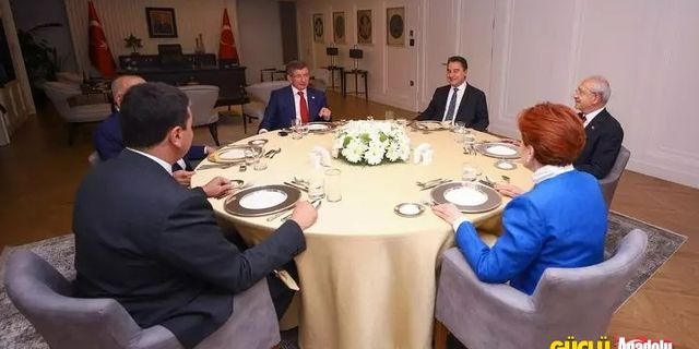 Millet İttifakı'nda ortak liste kararı! DEVA, Gelecek, Saadet ve Demokrat Parti seçime CHP listesinden girecek