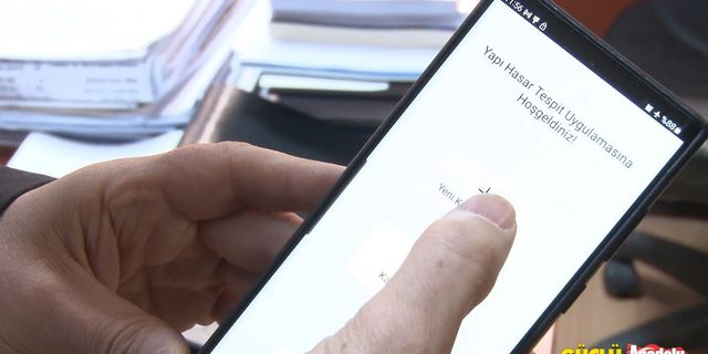 Cep telefonu ile bina sağlamlığı kontrol edilebilecek