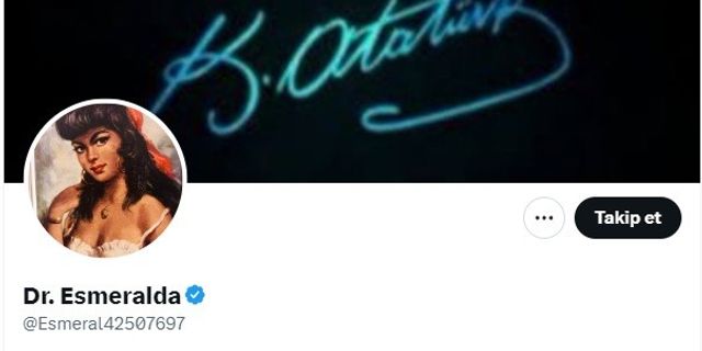 Twitter’daki Dr. Esmeralda kim?